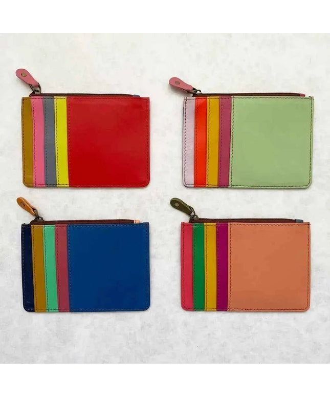 Kanga Recycled Leather Card Purse