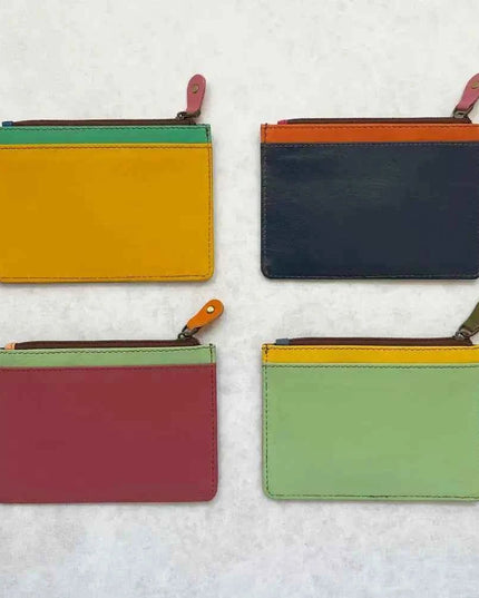Kanga Recycled Leather Card Purse