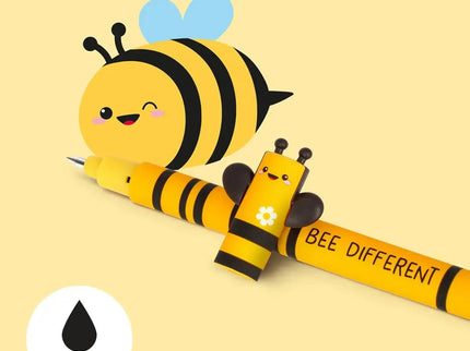 Legami Erasable Pen - Bee themed pen
