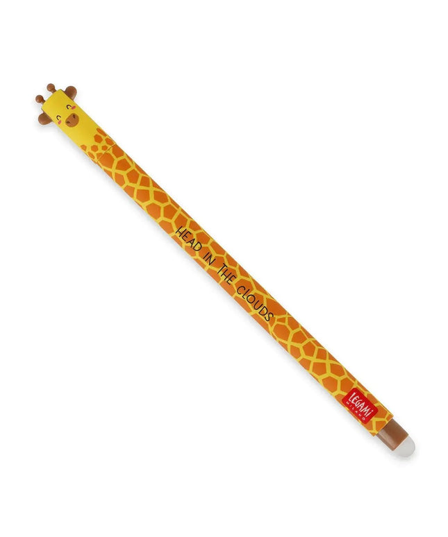Legami Erasable Pen - Giraffe themed pen