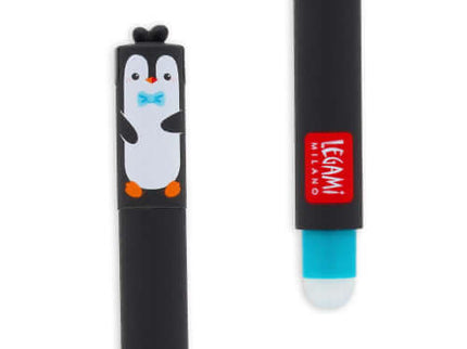 Legami Erasable Pen - Penguin themed pen