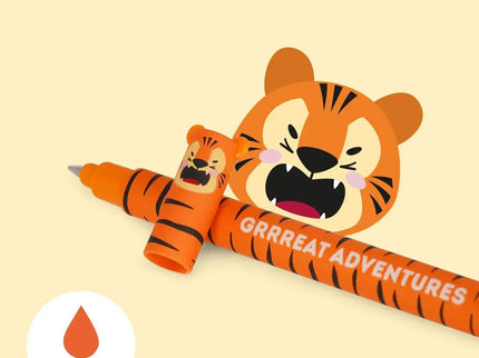 Legami Erasable Pen - Tiger themed pen