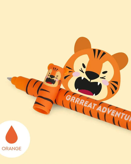 Legami Erasable Pen - Tiger themed pen
