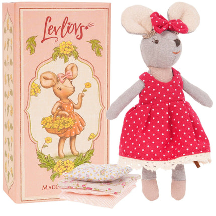 LEVLOVS MOUSE ROSE - Mouse in a box