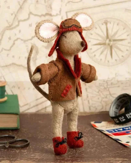 Little Mouse The Aviator Felt Craft Mini Kit