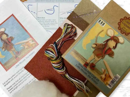 Little Mouse The Aviator Felt Craft Mini Kit