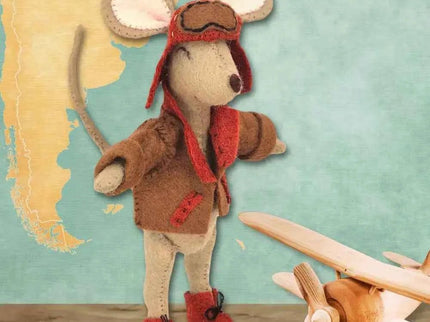 Little Mouse The Aviator Felt Craft Mini Kit