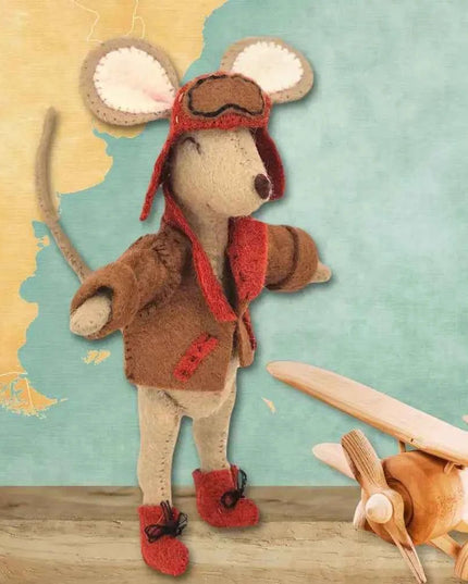 Little Mouse The Aviator Felt Craft Mini Kit