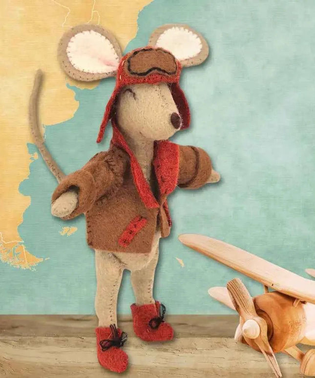 Little Mouse The Aviator Felt Craft Mini Kit