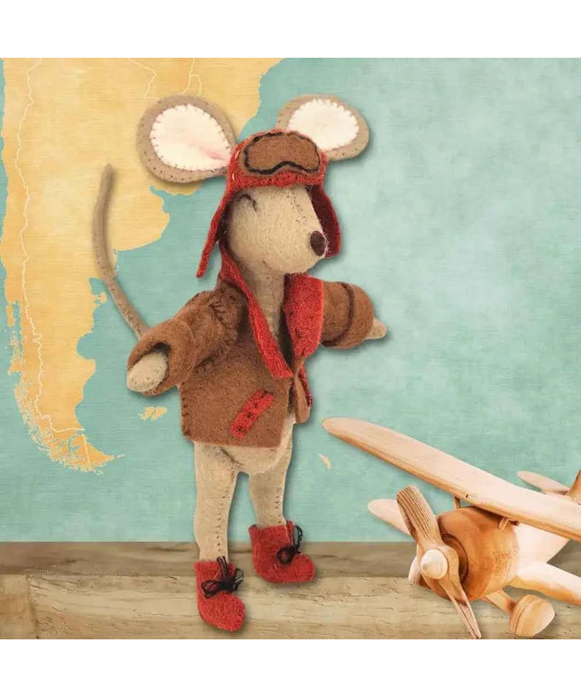 Little Mouse The Aviator Felt Craft Mini Kit