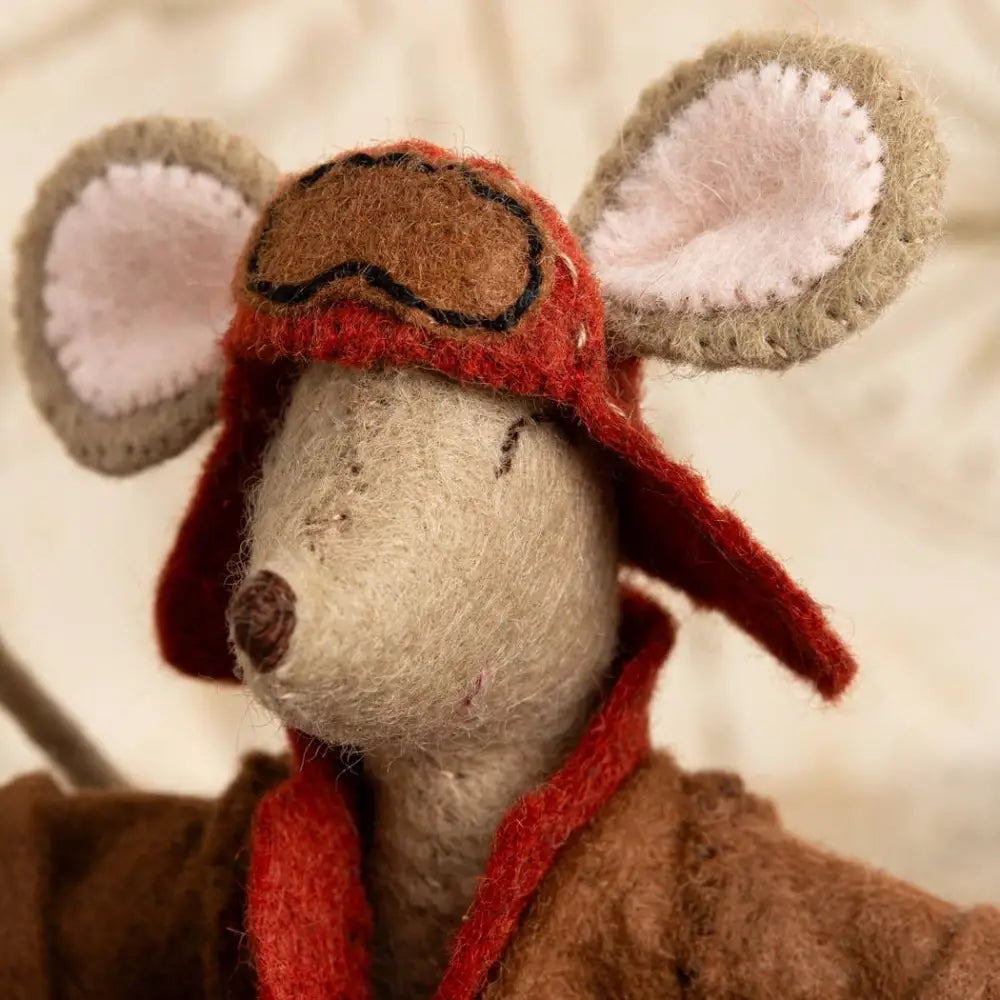 Little Mouse The Aviator Felt Craft Mini Kit - Felt craft kits