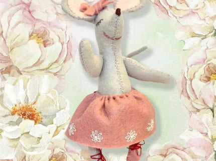Little Mouse The Ballet Dancer Felt Craft Mini Kit