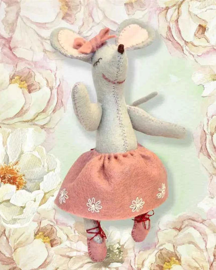 Little Mouse The Ballet Dancer Felt Craft Mini Kit