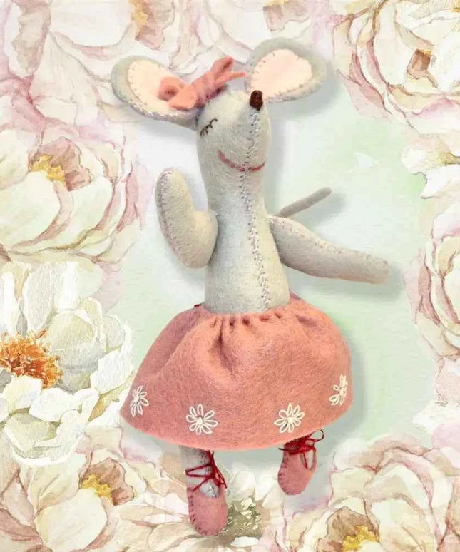 Little Mouse The Ballet Dancer Felt Craft Mini Kit