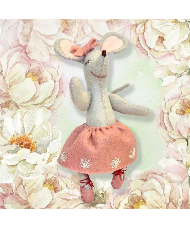 Little Mouse The Ballet Dancer Felt Craft Mini Kit