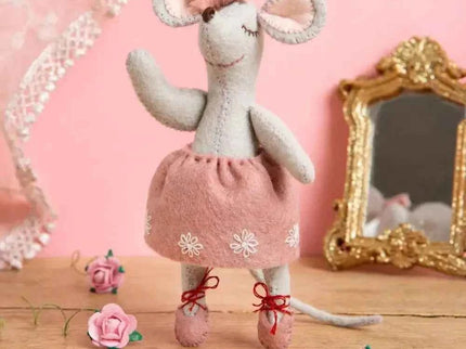 Little Mouse The Ballet Dancer Felt Craft Mini Kit