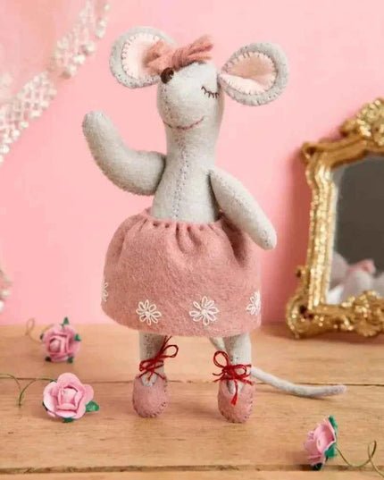 Little Mouse The Ballet Dancer Felt Craft Mini Kit