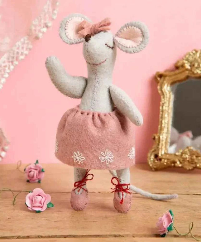 Little Mouse The Ballet Dancer Felt Craft Mini Kit