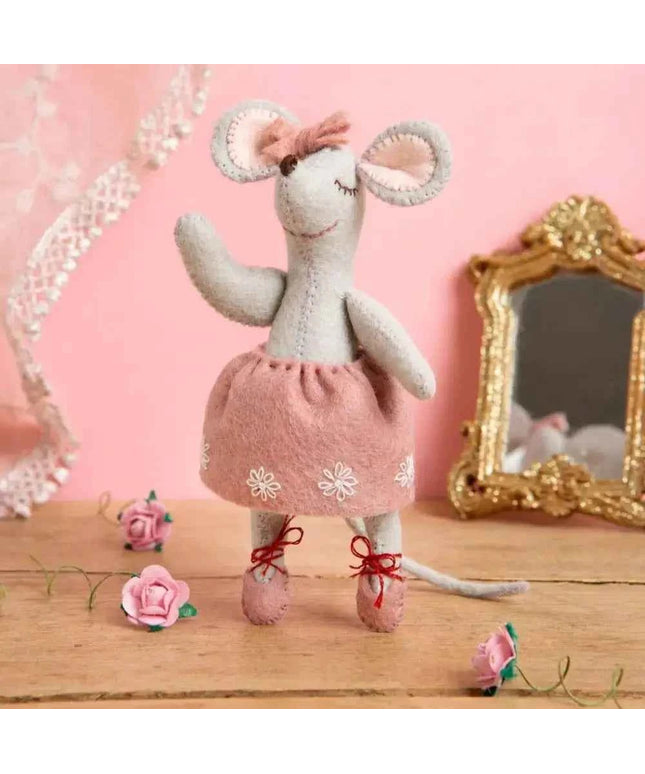 Little Mouse The Ballet Dancer Felt Craft Mini Kit