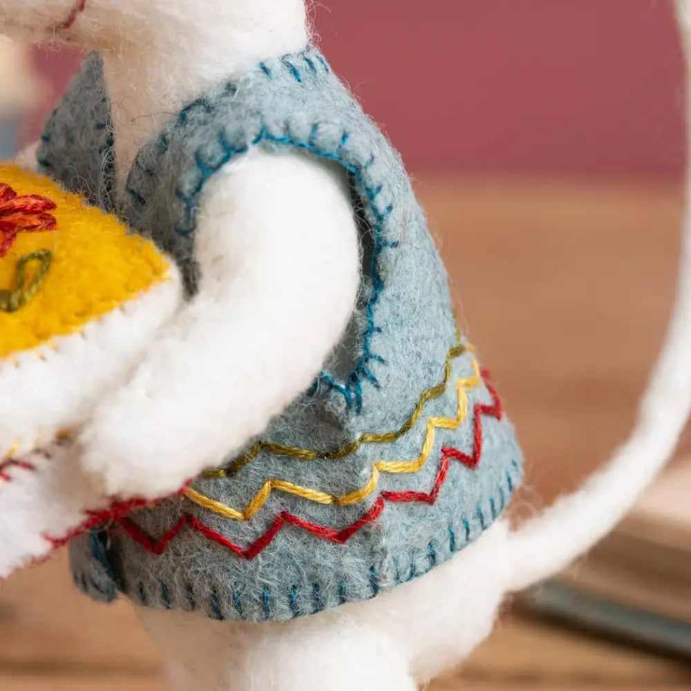 Little Mouse The Librarian Felt Craft Mini Kit - Felt craft kits