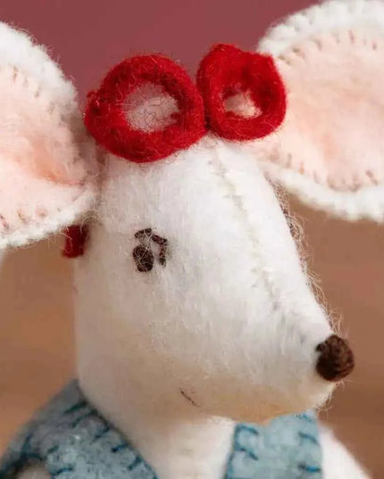 Little Mouse The Librarian Felt Craft Mini Kit