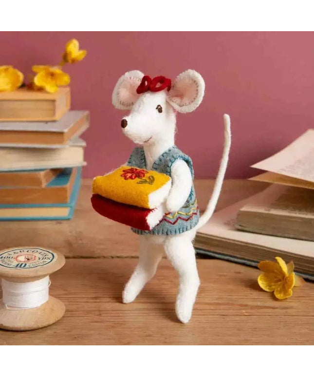 Little Mouse The Librarian Felt Craft Mini Kit