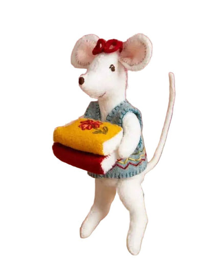 Little Mouse The Librarian Felt Craft Mini Kit