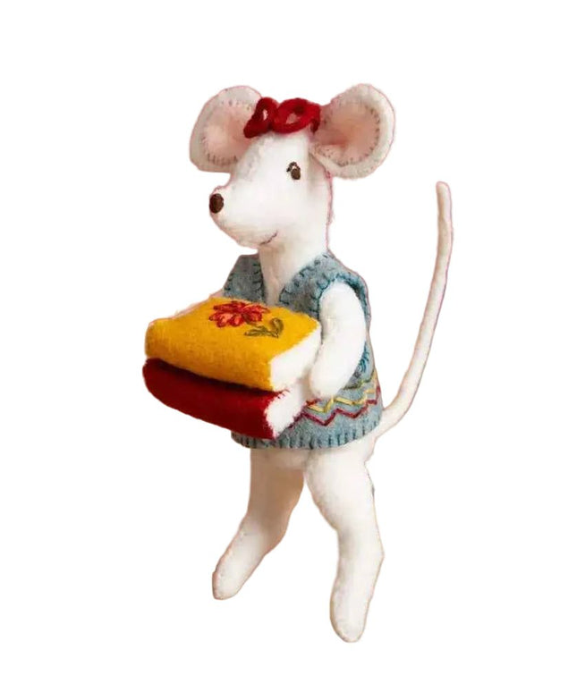 Little Mouse The Librarian Felt Craft Mini Kit