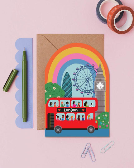 London Rainbow Card