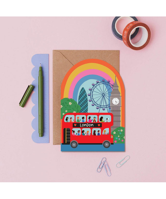 London Rainbow Card