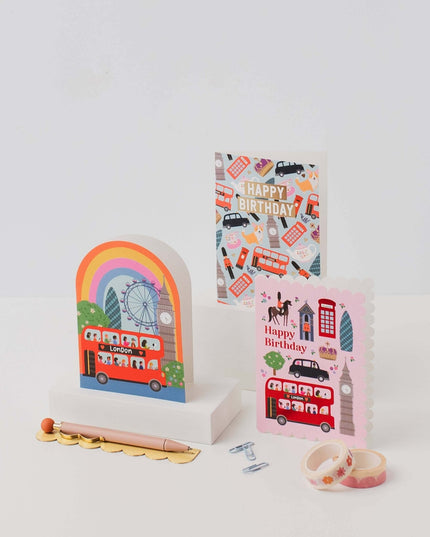 London Rainbow Card