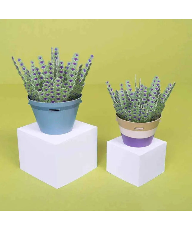 Make Your Own Calming Lavender Paper Plant