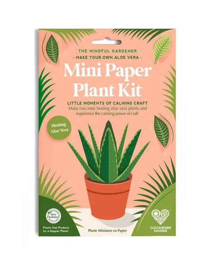 Make Your Own Healing Aloe Vera Paper Plant