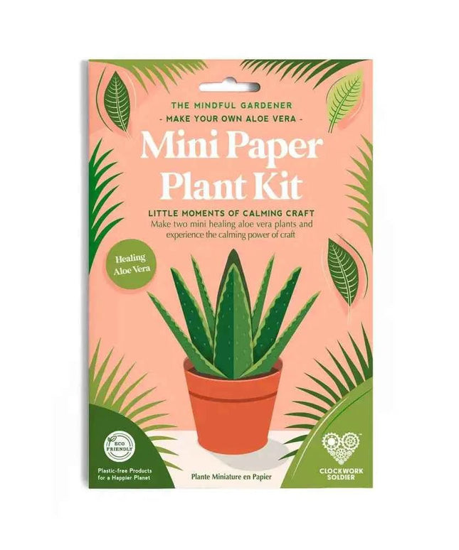 Make Your Own Healing Aloe Vera Paper Plant