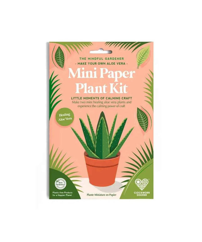 Make Your Own Healing Aloe Vera Paper Plant