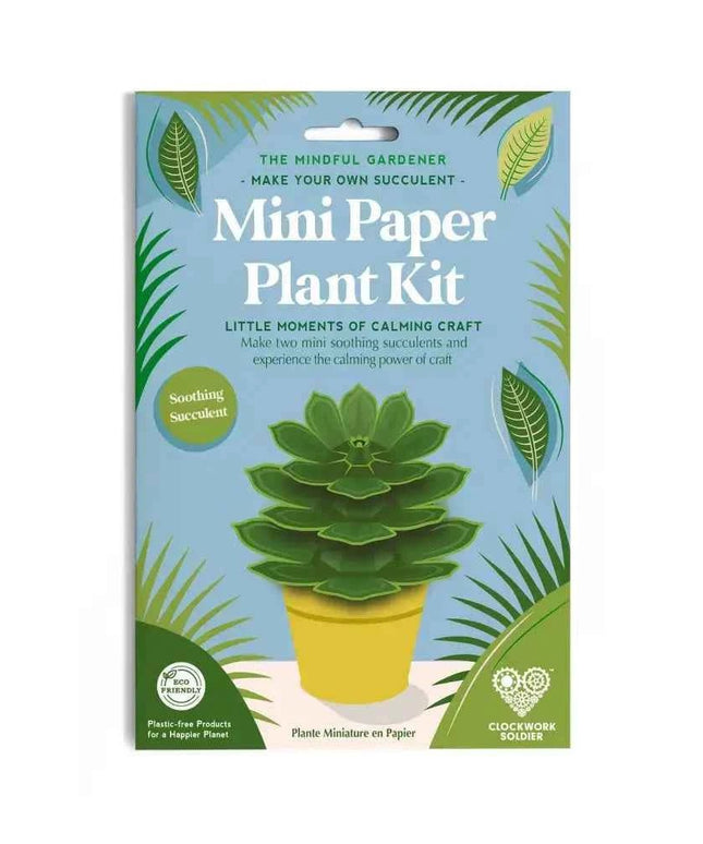 Make Your Own Soothing Succulent Paper Plant