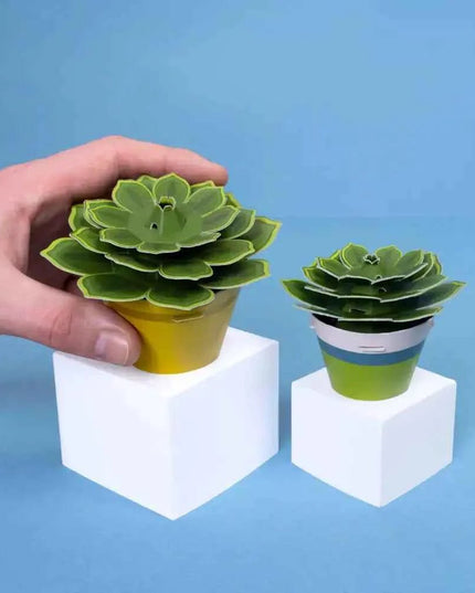 Make Your Own Soothing Succulent Paper Plant