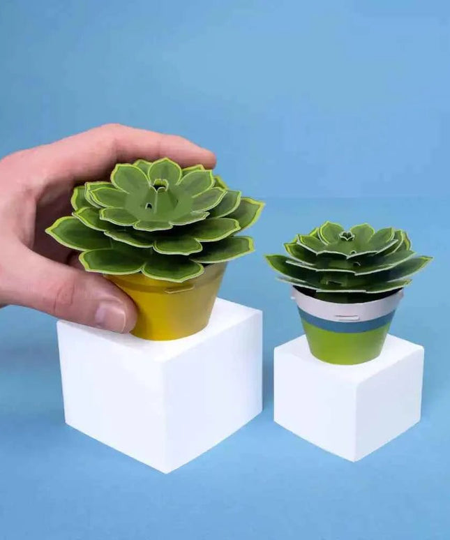 Make Your Own Soothing Succulent Paper Plant