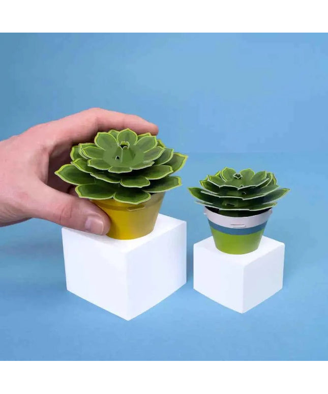 Make Your Own Soothing Succulent Paper Plant