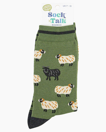 Men's Bamboo Sheep themed Socks - farming inspired
