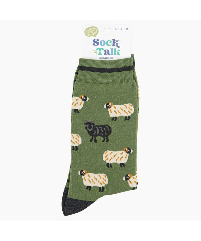 Men's Bamboo Sheep themed Socks - farming inspired