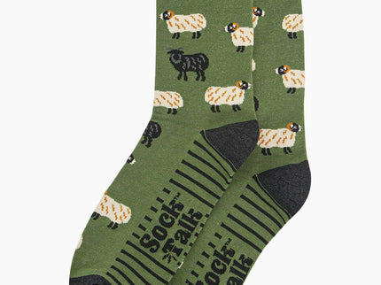 Men's Bamboo Sheep themed Socks - farming inspired
