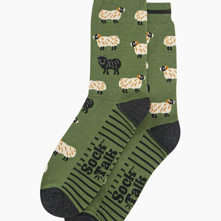 Men's Bamboo Sheep themed Socks - farming inspired