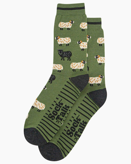 Men's Bamboo Sheep themed Socks - farming inspired