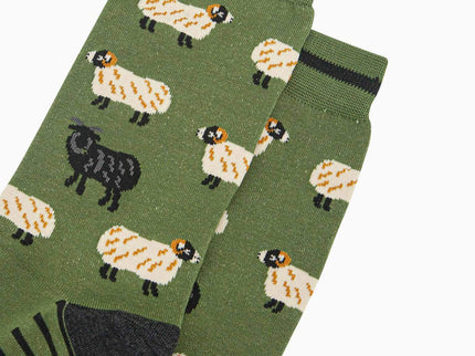 Men's Bamboo Sheep themed Socks - farming inspired