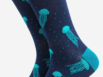 Men's Floating Jellyfish Bamboo Socks