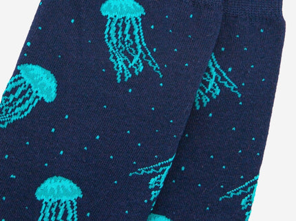 Men's Floating Jellyfish Bamboo Socks