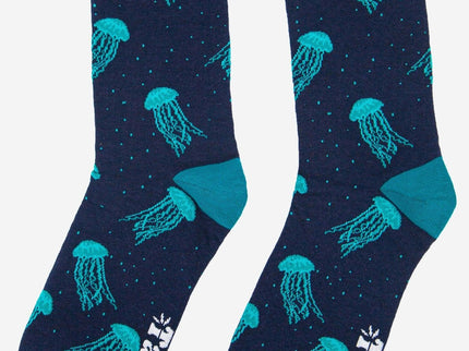 Men's Floating Jellyfish Bamboo Socks