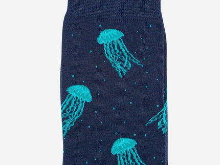 Men's Floating Jellyfish Bamboo Socks