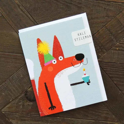 Fox Birthday Greetings Card